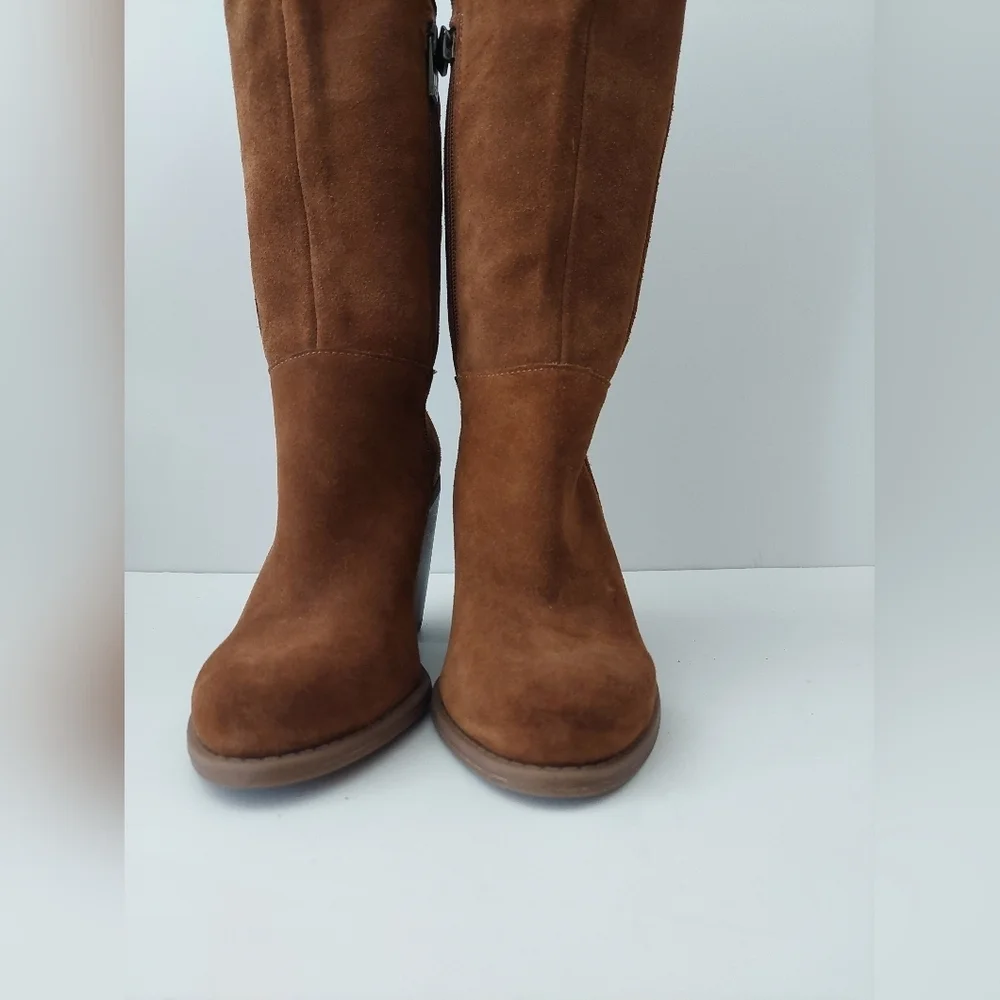 Jessica Simpson Brown Suede Knee-High Women's Boots